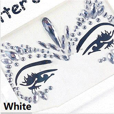 Pegatinas Faciales de Diamante Acrílico Estilo Europeo y Americano - Image 11
