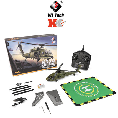 Helicóptero Telecontrolado K170 Black Eagle Motor Brushless 4 Canales - Image 9