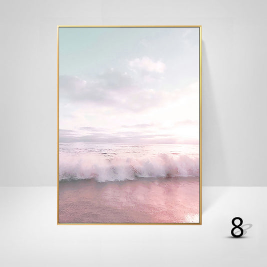 Cuadro Decorativo Paisaje Marino - Arte de Playa