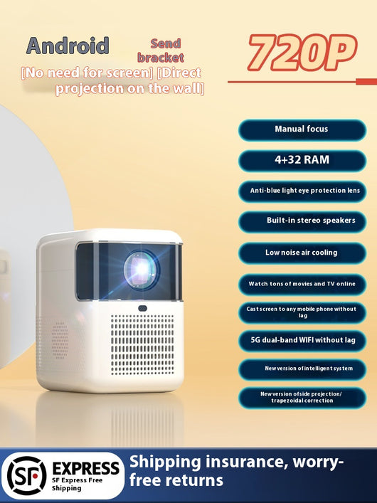Proyector Inteligente para Dormitorio con Enfoque Automático Ultra HD - Image 2