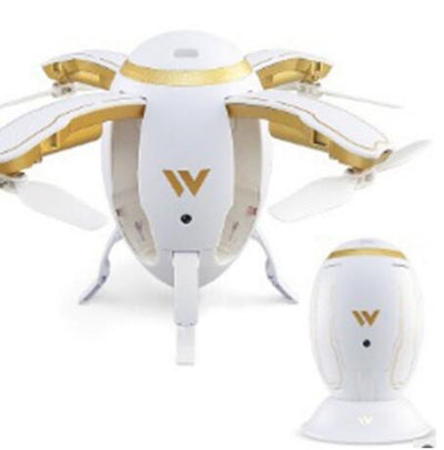 Dron Transformable Huevo con Sensor G - Cuadricóptero RC Plegable W5 - Image 6