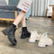 Botas Martin Mujer Estilo Británico Primavera Otoño