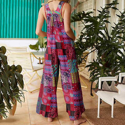 Mono Étnico para Mujer con Tirantes y Estampado Decorativo - Image 5
