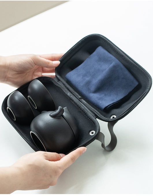 Set de Té Portátil con Tetera y 2 Tazas - Bolsa de Almacenamiento Incluida - Image 21
