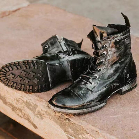 Botas Martin Bajas de Cuero - Image 7