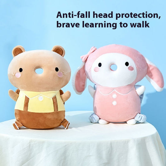Protector de Cabeza Acolchado para Bebés con Diseño Divertido