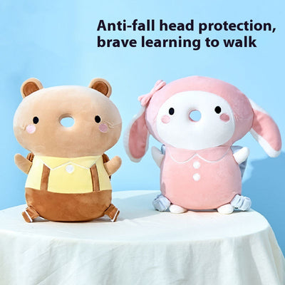 Protector de Cabeza Acolchado para Bebés con Diseño Divertido