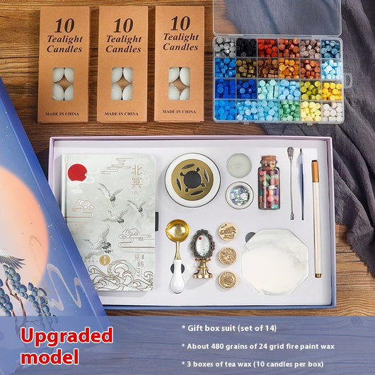 Set Completo de Sellos de Cera Retro Vintage - Kit DIY Artesanal con Diseños Antiguos - Image 11
