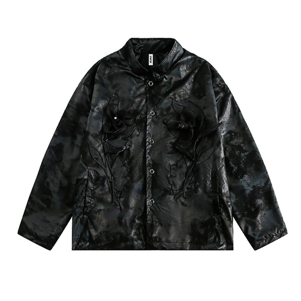 Chaqueta Night Shadow con Patrón Versátil para Hombre y Mujer - Image 3