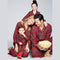 Conjunto Familiar a Juego Tartán Rojo Padre e Hijo