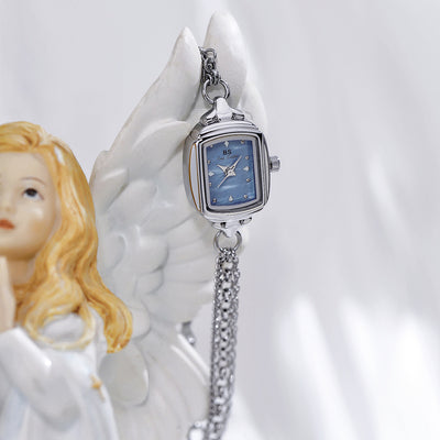Reloj Elegante para Mujer Minimalista Azul Claro - Image 4