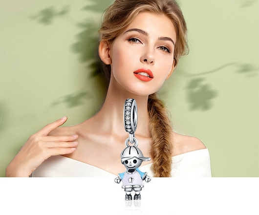 Pulsera de Plata S925 con Cuentas Sueltas para Niño - Image 3