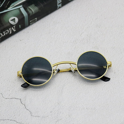 Gafas de Sol Steampunk Redondas Protección Senior - Image 7