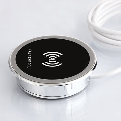 Cargador Inalámbrico Rápido de Escritorio para Smartphones
