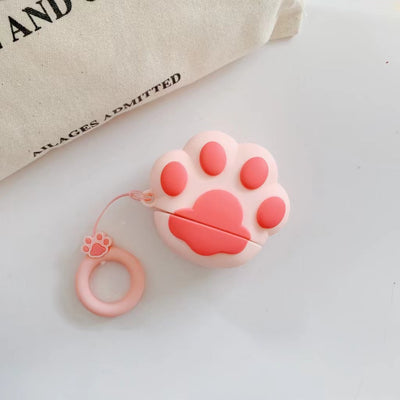 Funda Protectora de Silicona para Audífonos Diseño Patita de Gato - Image 6