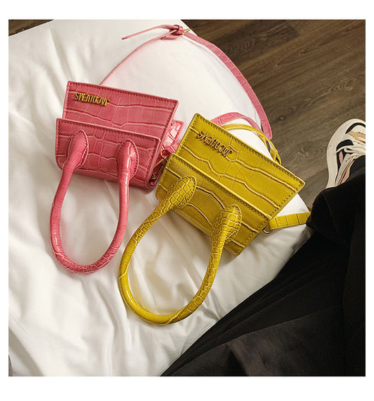 Bolso Bandolera Cuadrado Pequeño Estilo Coreano - Cartera Crossbody Versátil para Mujer - Image 10