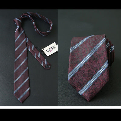 Corbata y Traje Ejecutivo a Rayas Estilo Retro - Image 35