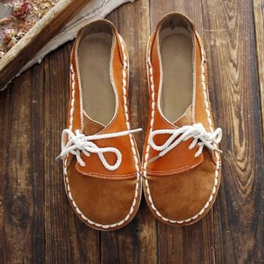 Zapatos Oxford con Cordones y Tacón Bajo - Image 10