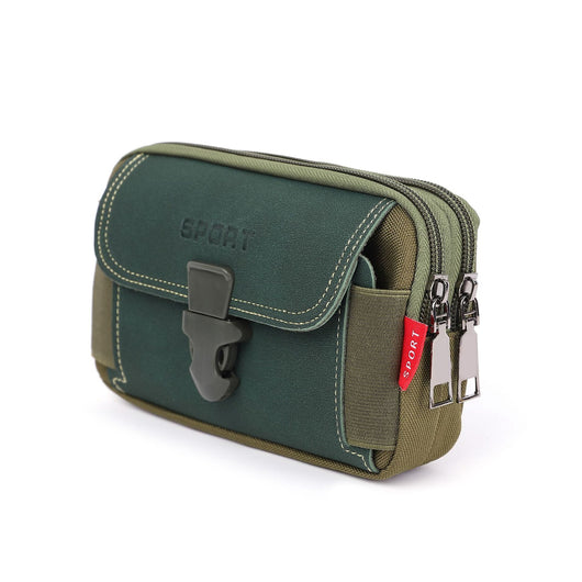 Bolsa Vertical Multifuncional de Lona para Cintura - 6.5 Pulgadas - Image 3