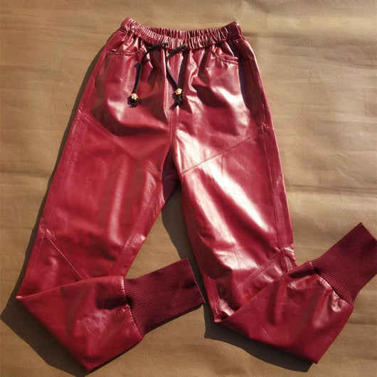Pantalones de Cuero Gamuza Auténtica - Image 3