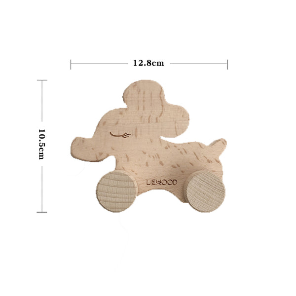 Patinete de Madera Maciza para Niños