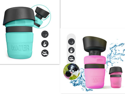 Botella de Agua Deportiva con Sistema de Exprimidor para Viajes - Image 13