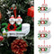 Adorno Colgante Muñeco de Nieve para Árbol de Navidad