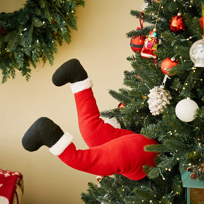 Piernas de Duende Navideño para Decoración de Jardín - Image 2
