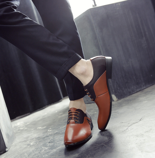 Zapatos de Cuero para Hombre Talla Grande - Calzado Ejecutivo Africano - Image 6