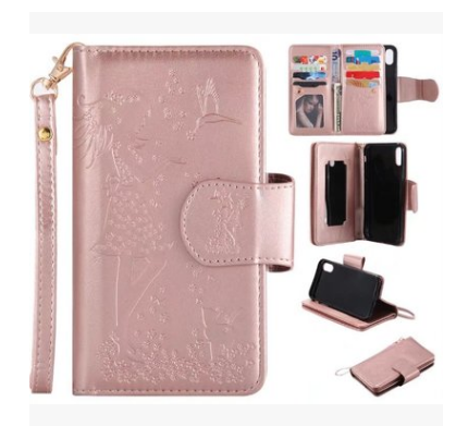 Funda Protectora de Cuero iPhone 7 y 6 Plus con Diseño Grabado y Compartimentos para Tarjetas - Image 9