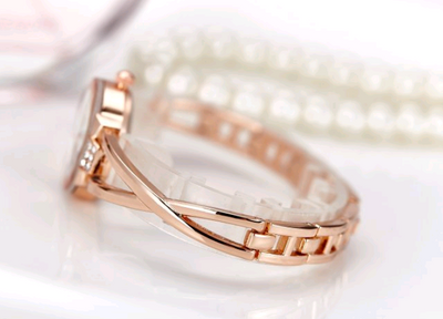 Reloj de Pulsera Acero Inoxidable para Mujer Resistente al Agua - Image 9