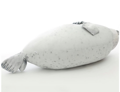 Peluche Foca Grande con Diseño Acuario - Image 11