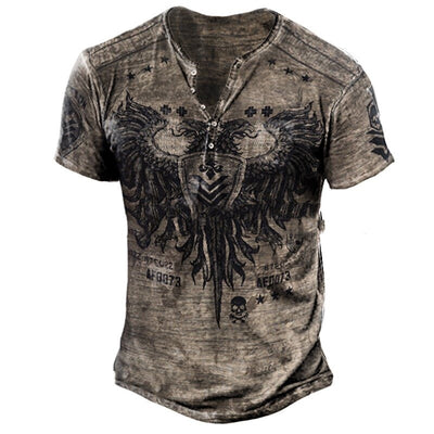 Camiseta Casual Estampada de Manga Corta para Hombre - Image 3