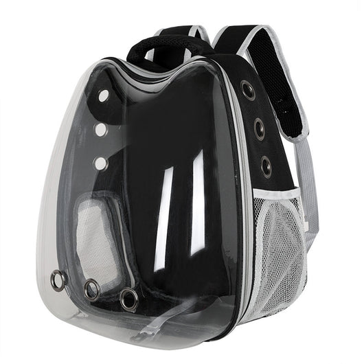 Mochila Transportadora Transparente para Gatos - Portátil y Segura - Image 3