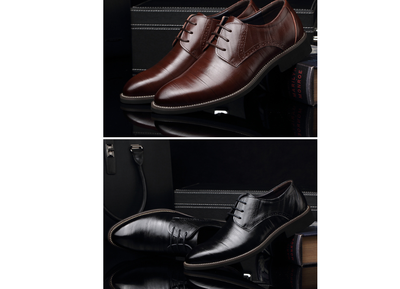 Zapatos de Cuero para Hombre - Elegancia Profesional y Comodidad Diaria - Image 4