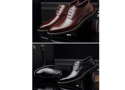 Zapatos de Cuero para Hombre - Elegancia Profesional y Comodidad Diaria - Image 4