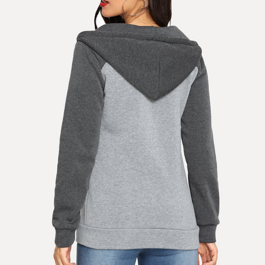 Sudadera con Capucha Colorblock - Image 2