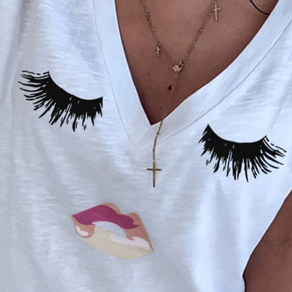 Playera Escote V Clásica