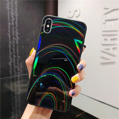 Funda Espejo Arcoíris con Brillo y Purpurina - Image 18