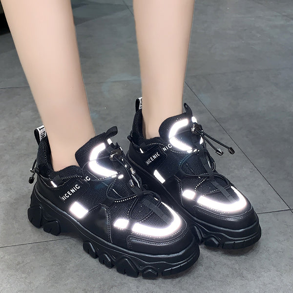 Zapatillas de Running para Mujer Coreanas Terciopelo Viento - Image 10
