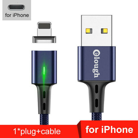 Cable Magnético 3 en 1 Trenzado Compatible con Apple - Image 6