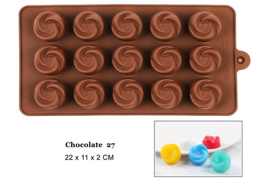 Molde de Silicona para Chocolate 29 Formas - Herramientas Antiadherentes para Repostería - Image 13