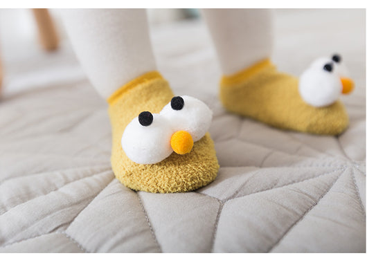 Calcetines Náuticos Antideslizantes con Diseño de Ojos Grandes para Niños - Image 18