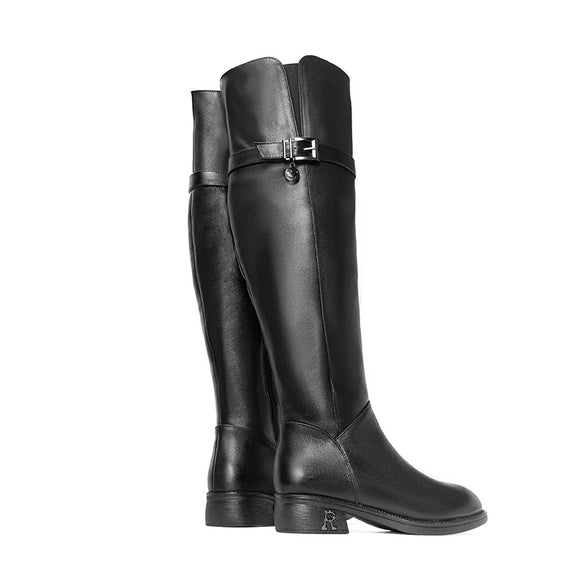 Botas Altas sobre la Rodilla para Invierno - Cálidas y Acolchadas