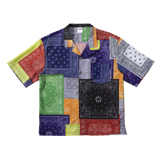 Camisa de Manga Corta Flor de Marañón