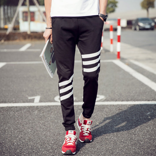 Pantalones Deportivos Hombre Estilo Coreano Ajuste Entallado Talla Grande - Image 8