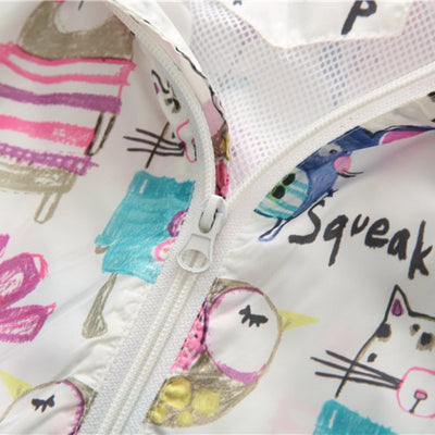 Sudadera con Capucha Estampado Cartoon para Niña - Image 5