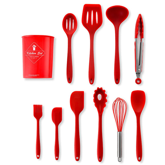 Juego de 11 Utensilios de Cocina en Silicona Premium - Image 4