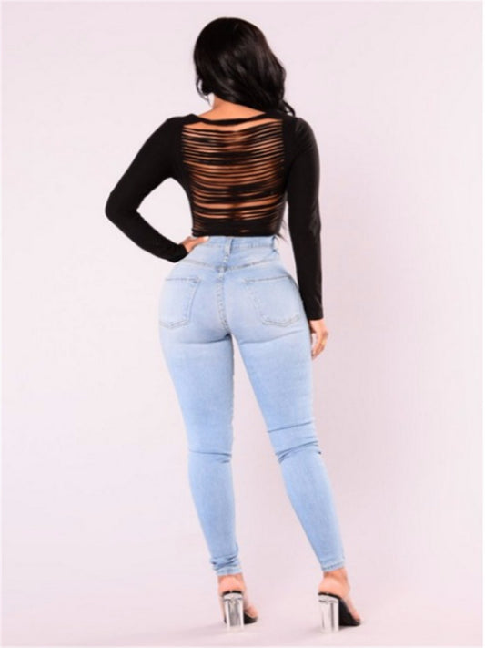 Pack de Jeans Hip Azules Talla Grande - Image 2