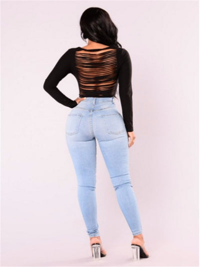 Pack de Jeans Hip Azules Talla Grande - Image 2